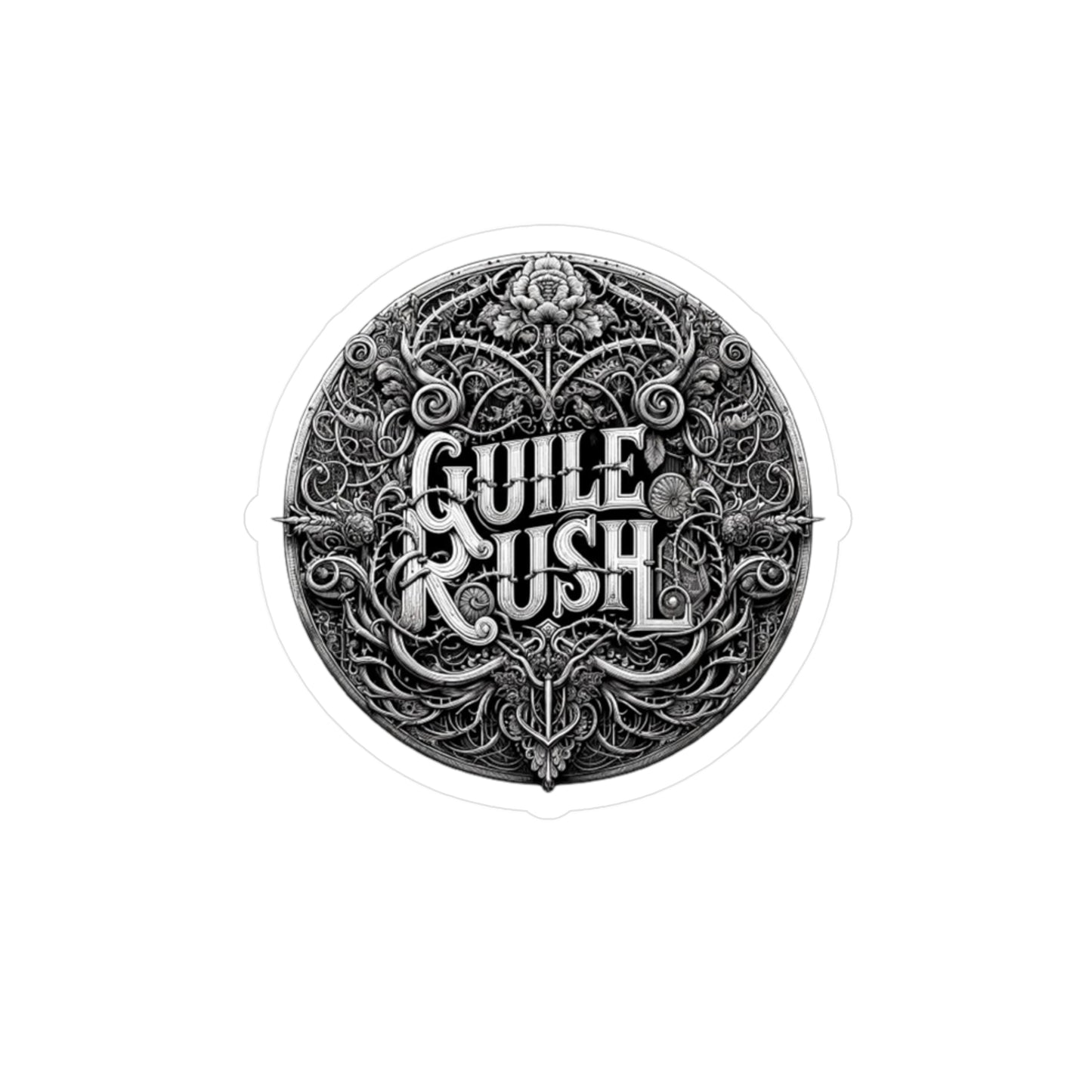 Guile Rush logo decal